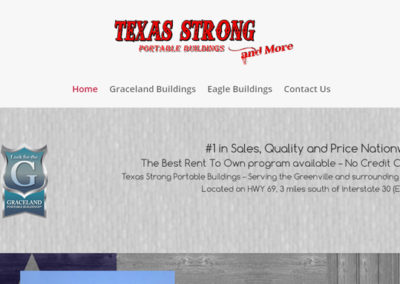 TX Strong Website